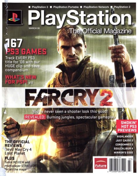 Cover of PlayStation: The Official Magazine issue 4
