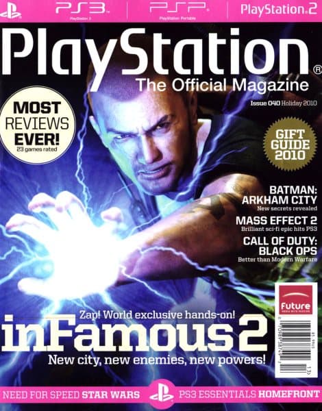 Cover of PlayStation: The Official Magazine issue 40
