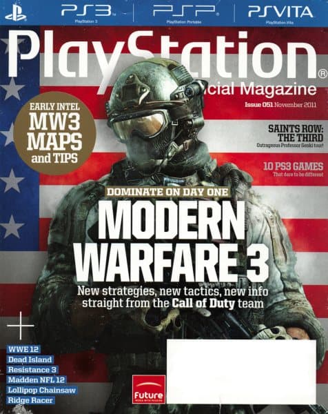 Cover of PlayStation: The Official Magazine issue 51