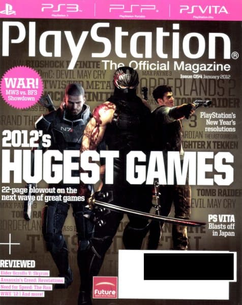 Cover of PlayStation: The Official Magazine issue 54