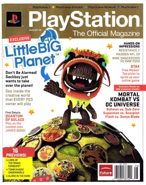 Cover of PlayStation: The Official Magazine issue 9