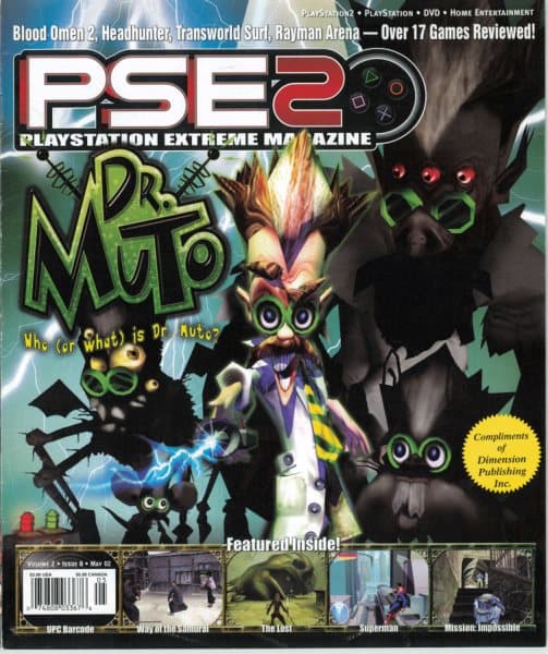 Cover of PSExtreme / Dimension PS-X / PSE2 issue 8