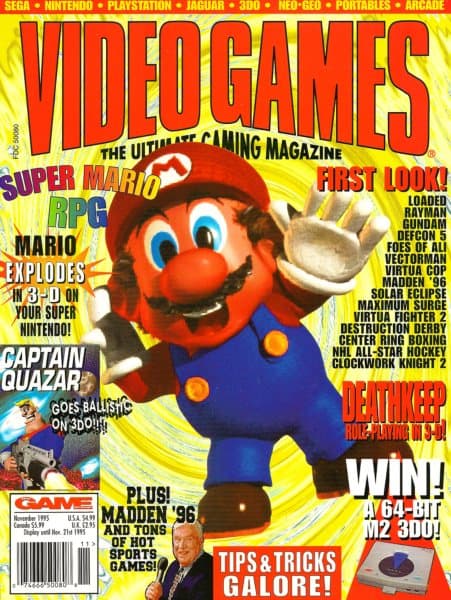 Cover of VideoGames & Computer Entertainment / VideoGames: The Ultimate Gaming Magazine issue 82