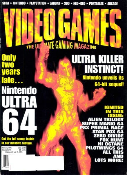 Cover of VideoGames & Computer Entertainment / VideoGames: The Ultimate Gaming Magazine issue 85