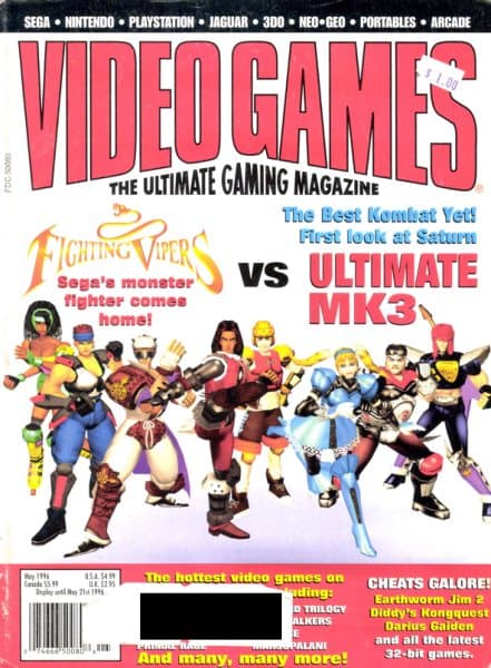 Cover of VideoGames & Computer Entertainment / VideoGames: The Ultimate Gaming Magazine issue 88