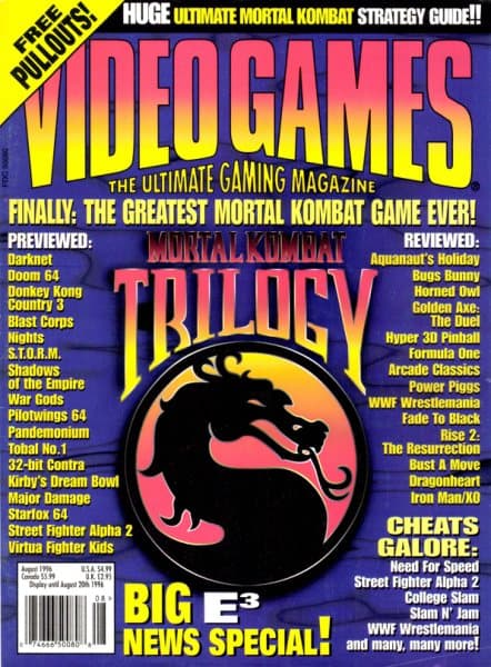 Cover of VideoGames & Computer Entertainment / VideoGames: The Ultimate Gaming Magazine issue 91