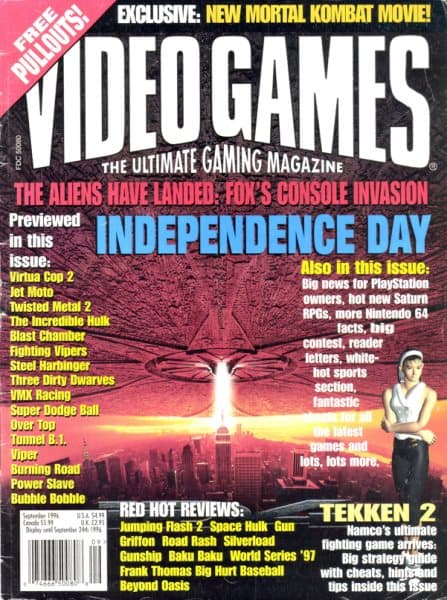 Cover of VideoGames & Computer Entertainment / VideoGames: The Ultimate Gaming Magazine issue 92
