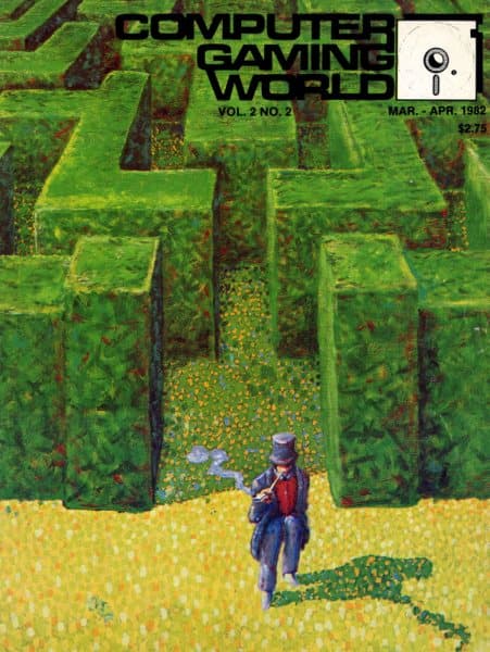 Cover of Computer Gaming World issue 2.2