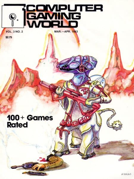 Cover of Computer Gaming World issue 3.2