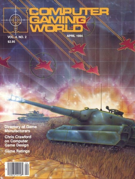 Cover of Computer Gaming World issue 4.2