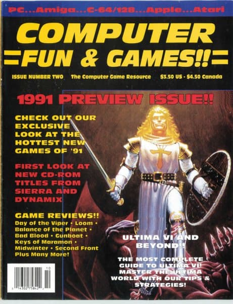 Cover of Computer Game Review issue 2