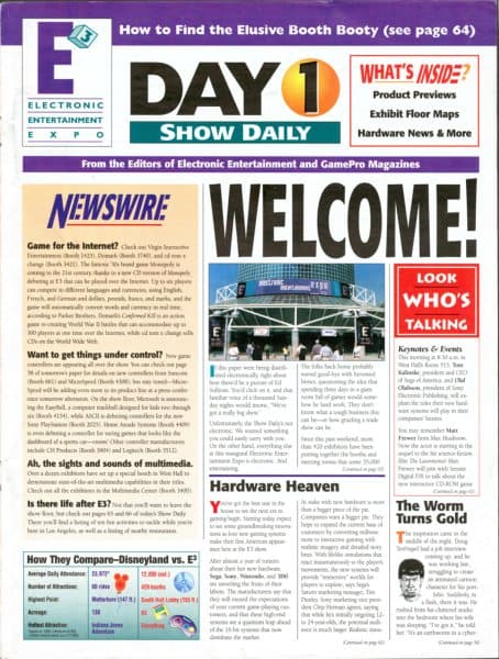 Cover of E3 Show Daily