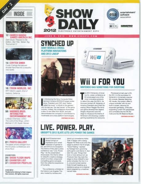 Cover of E3 Show Daily issue special