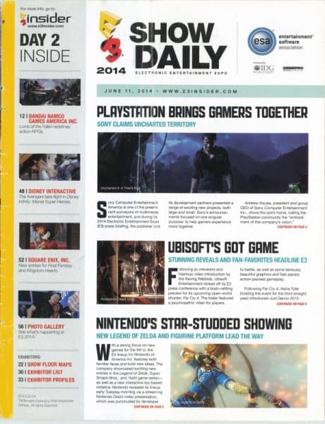 Cover of E3 Show Daily issue special