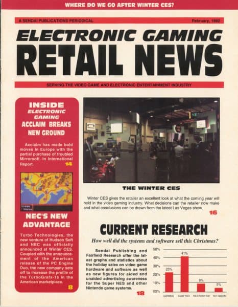 Cover of Electronic Gaming Retail News issue 2