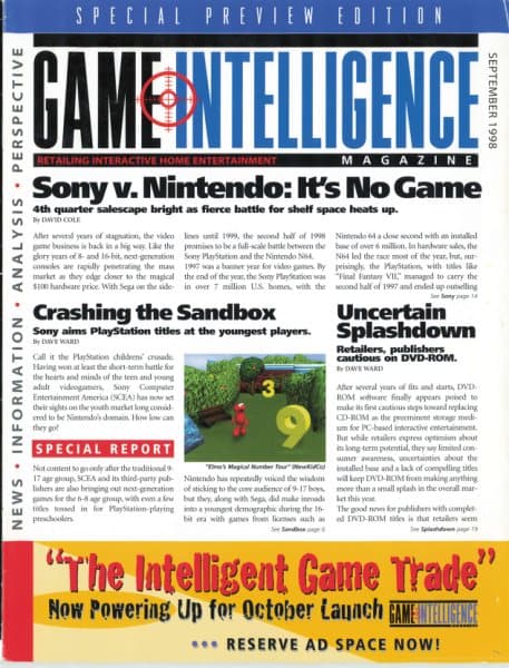 Cover of Game Intelligence Magazine issue special