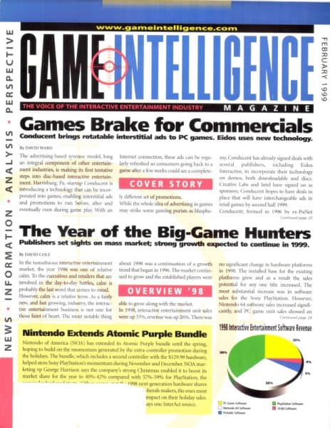 Cover of Game Intelligence Magazine issue special