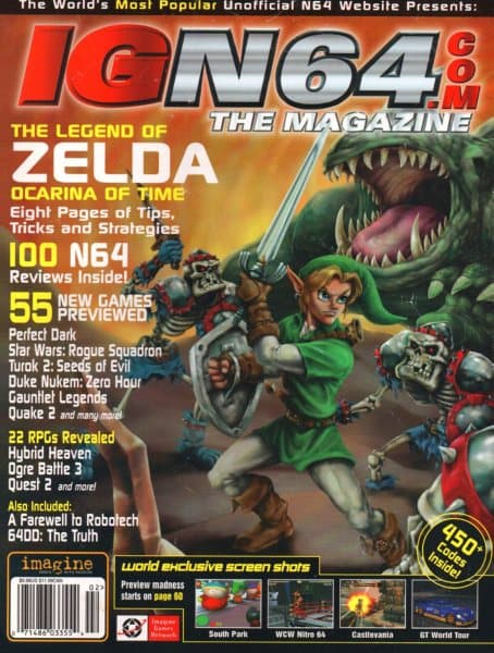 Cover of IGN magazines issue special