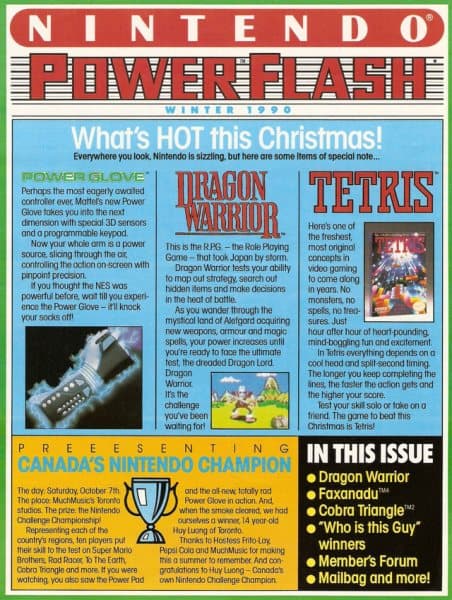 Cover of Nintendo newsletters issue special