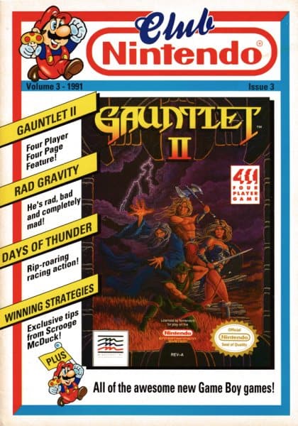 Cover of Nintendo newsletters issue 3