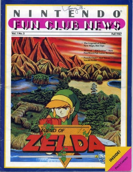 Cover of Nintendo newsletters issue 3