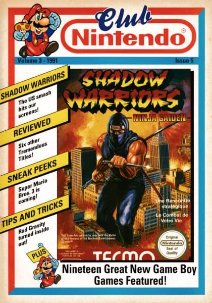 Cover of Nintendo newsletters issue 5