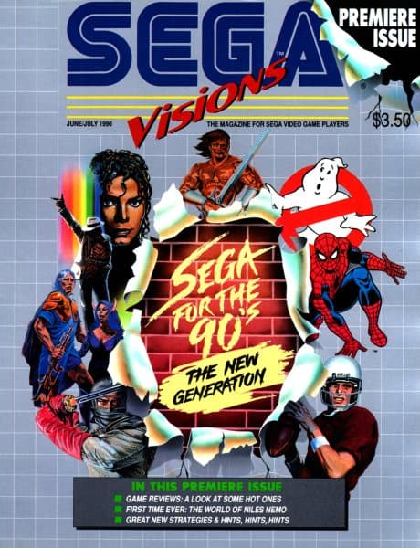 Cover of Sega Visions issue 1