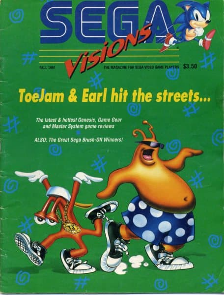 Cover of Sega Visions issue 6