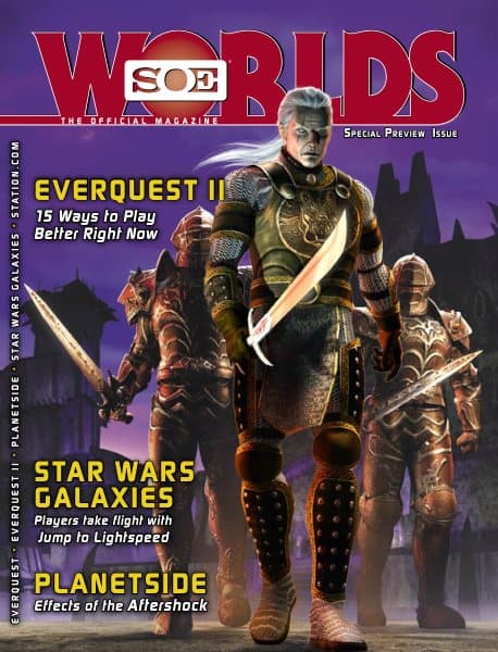 Cover of SOE Worlds: The Official Magazine issue special